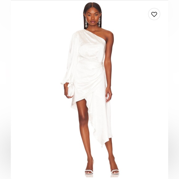 Emery Mesh Dress - Ivory main image 0